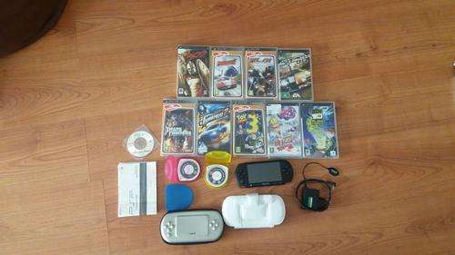 PSP with Games and Accessories